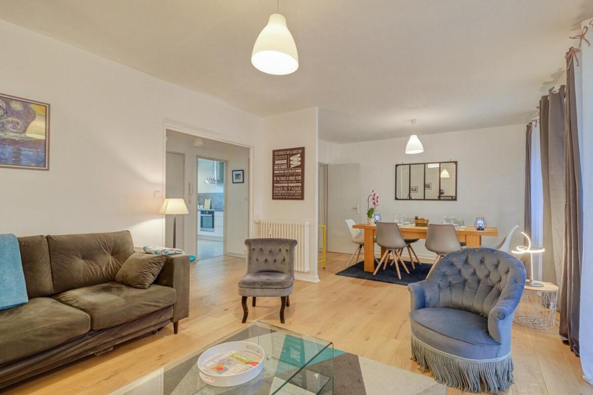 Le Fougeres - 2 Chambres, Garage Prive Rennes Ngoại thất bức ảnh